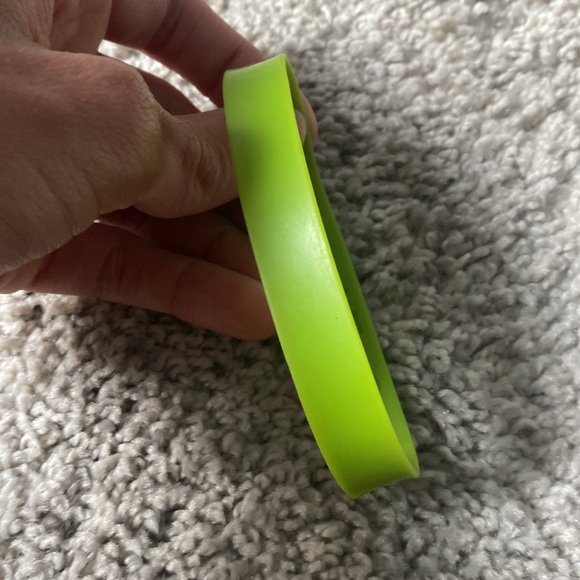 Bright green “Commitment to Graduate” silicone bracelet - Picture 9 of 15